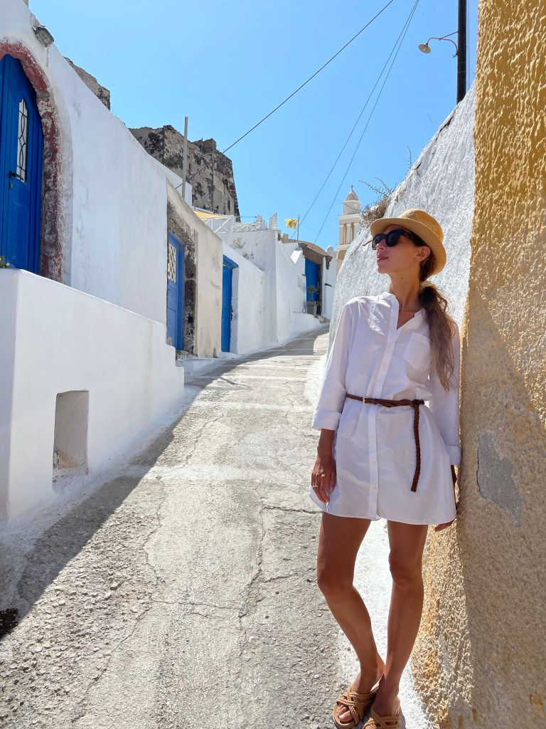 Pyrgos, Santorini, podróże, kobieca energia, relacje, rozwój osobisty, Malvina Dunder