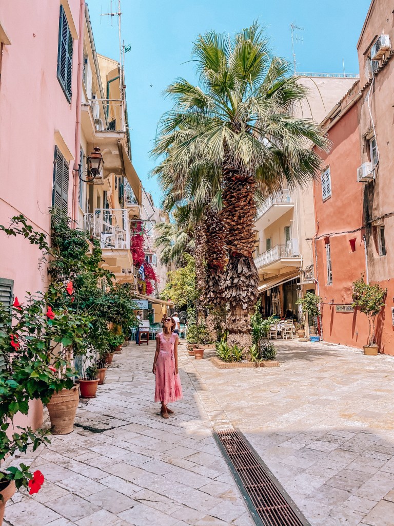 Kerkyra miasto, Korfu, Corfu, Grecja, grecka wyspa, blog podróże, Malvina Dunder