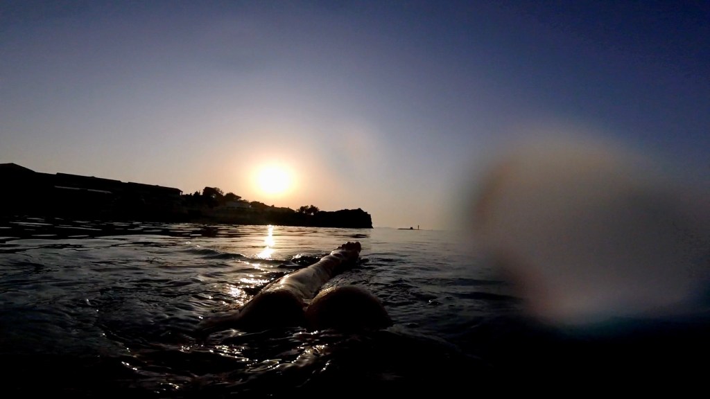pływanie Corfu, grecka wyspa, Grecja, blog podróż, Malvina Dunder