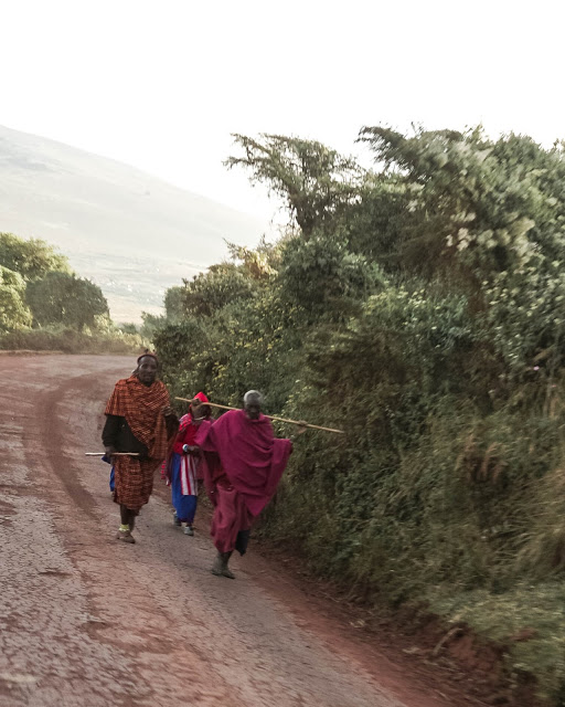 wioska Masajów, Afryka blog Malvina Dunder