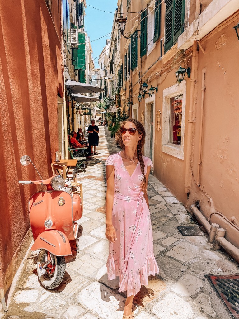 Kerkyra miasto, Korfu, Corfu, Grecja, grecka wyspa, blog podróże, Malvina Dunder