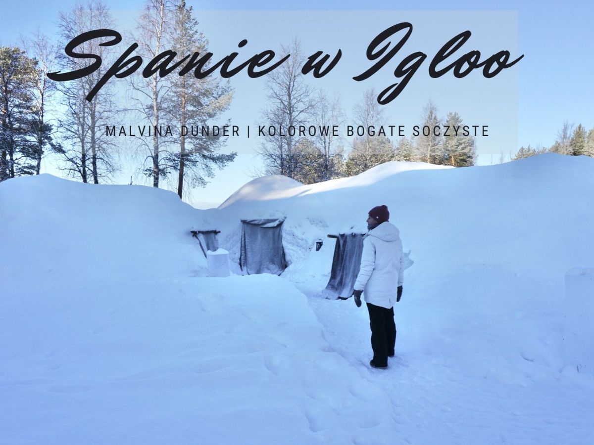 Spanie w prawdziwym  Igloo w Laponii! Temperatura jak w lodówce, ale trzeba spróbować będąc w Finlandii&nbsp;;-)