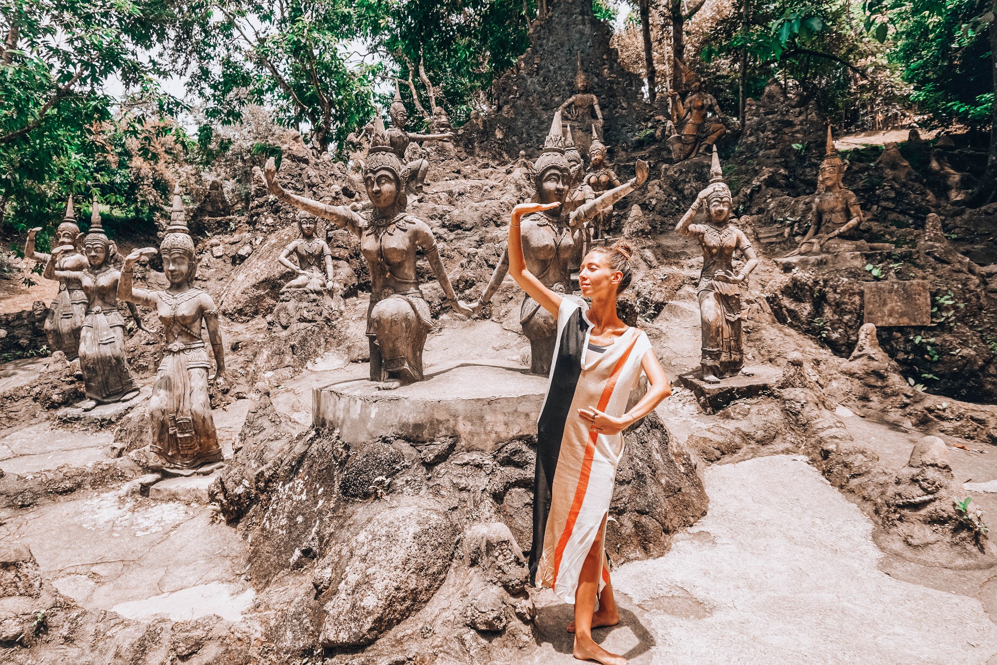 Malvina Dunder blog rozwój osobisty, relacje, podróże Tajlandia Koh Samui ogród Buddha