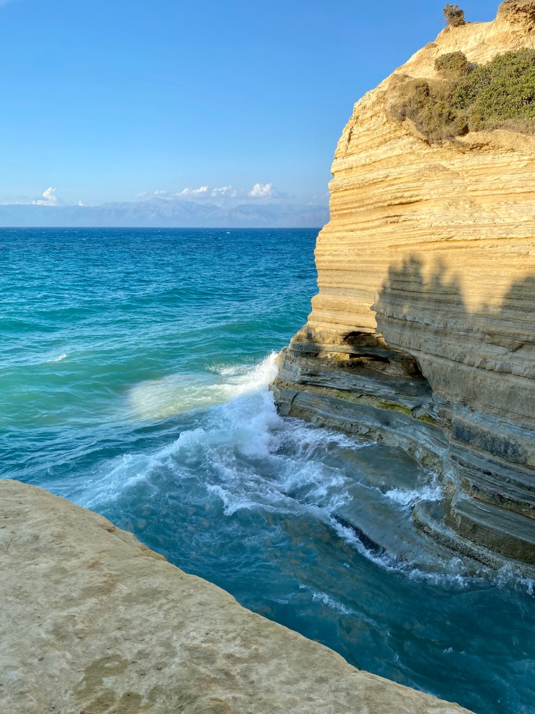 Canal d'amour, Korfu, Corfu, Grecja, grecka wyspa, blog podróże, Malvina Dunder