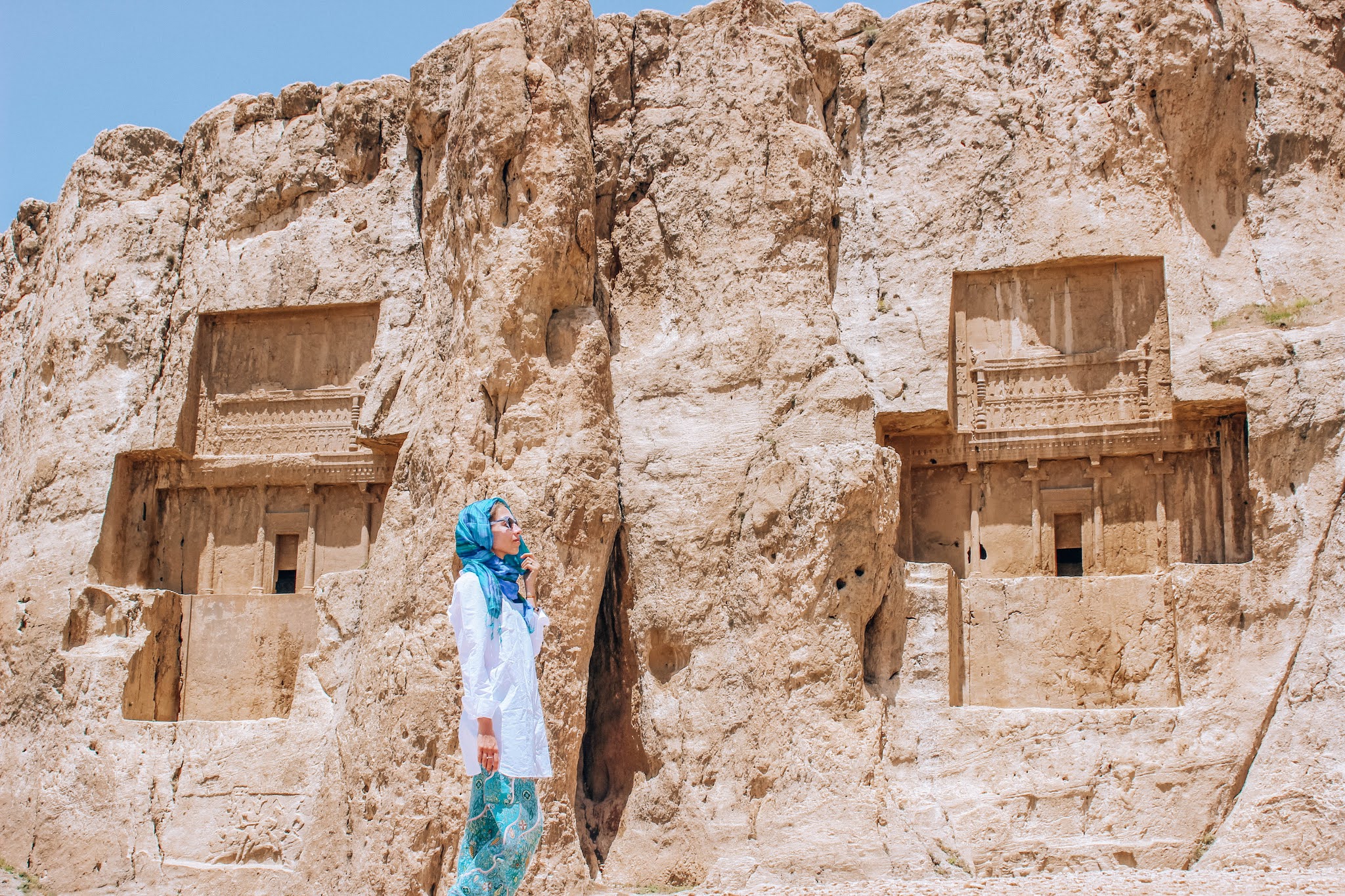 Malvina Dunder blog podróże, rozwój osobisty, relacje, Iran antyczne starożytne grobowce Nekropolis