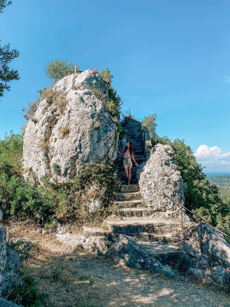 Kaiser throne tron, Korfu, Corfu, Grecja, grecka wyspa, blog podróże, Malvina Dunder