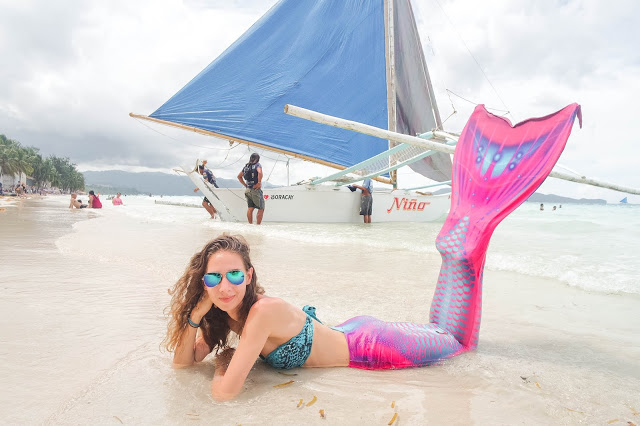 Malvina Dunder blog rozwój osobisty, relacje, podróże Filipiny Boracay plaża syrena