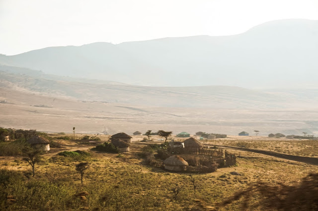 wioska Masajów, Afryka blog Malvina Dunder