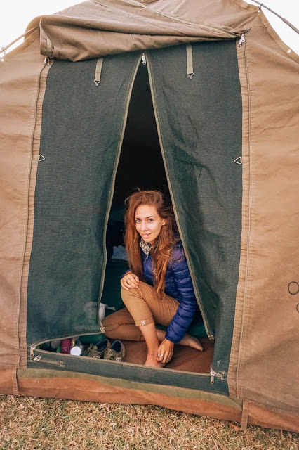 Malvina Dunder blog rozwój osobisty, relacje, podróże Afryka Tanzania safari namiot
