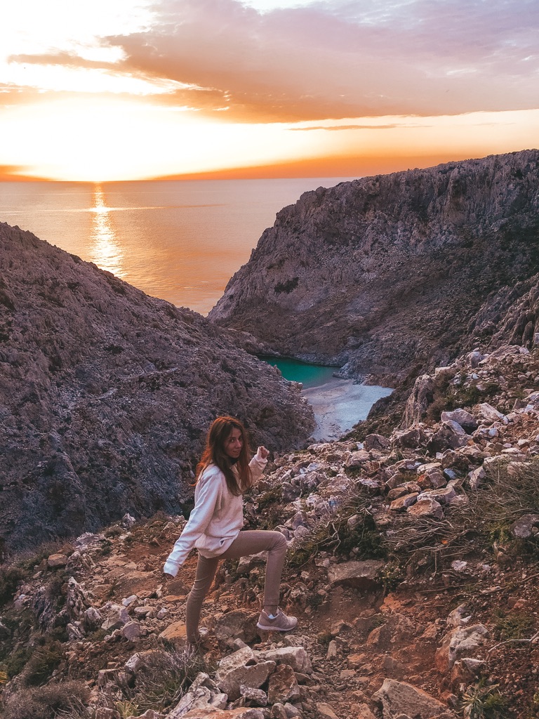 Malvina Dunder blog rozwój osobisty, relacje, podróże wyspa Grecka Kreta Seitan Limania