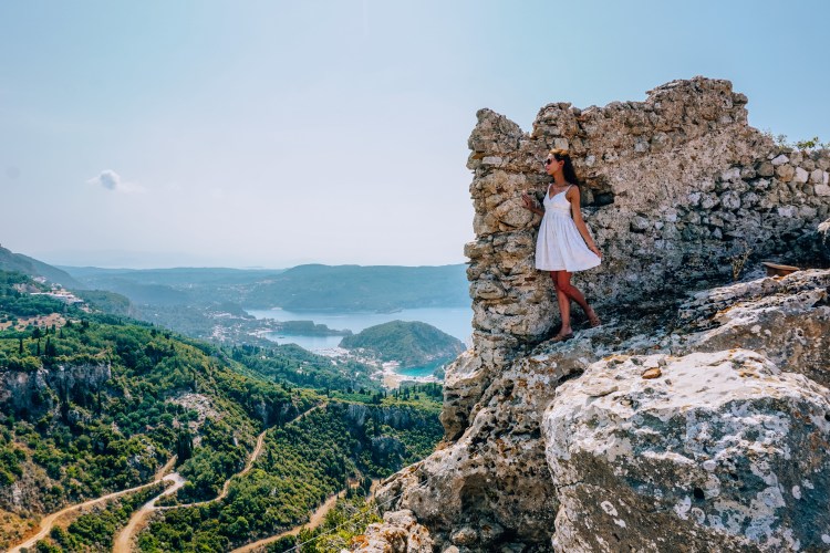 Angelo Kastro, Corfu, grecka wyspa, Grecja, blog podróż, Malvina Dunder