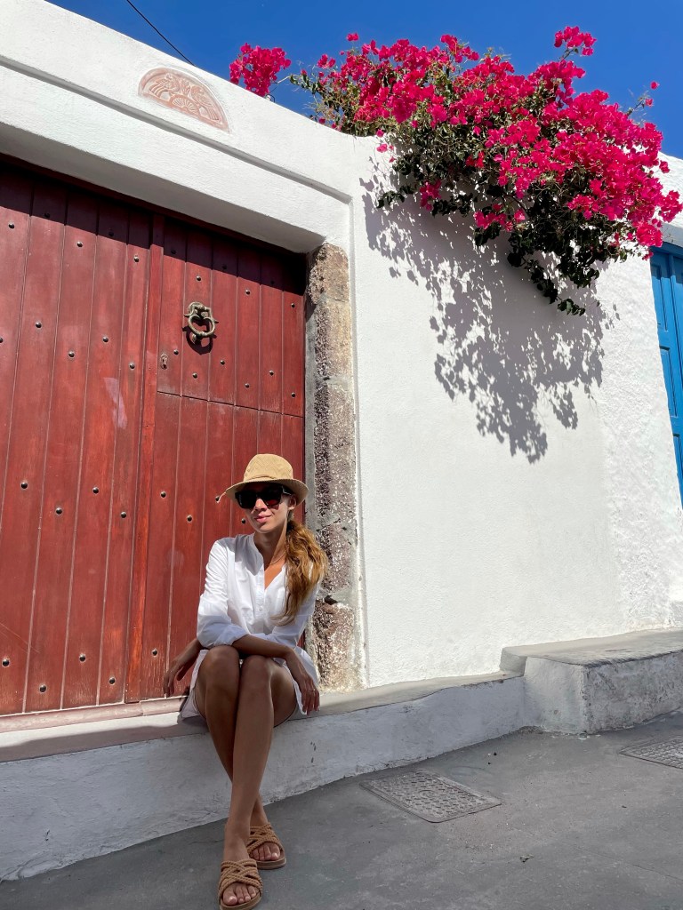 Megalochori, Santorini, podróże, kobieca energia, relacje, rozwój osobisty, Malvina Dunder