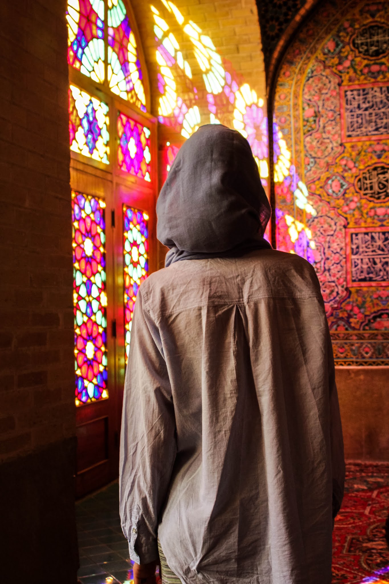 Malvina Dunder blog podróże, rozwój osobisty, relacje, Iran różowy meczet Shiraz