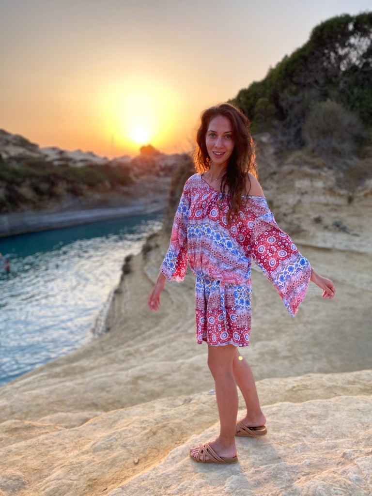 Canal d'amour, Korfu, Corfu, Grecja, grecka wyspa, blog podróże, Malvina Dunder