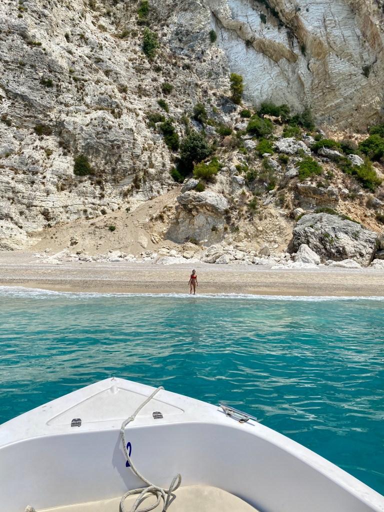 Paleokastrica, zatoczki, plaża, Korfu, Corfu, Grecja, grecka wyspa, blog podróże, Malvina Dunder