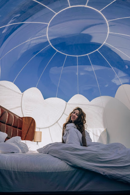 Bubble Luxotel, Jordania, Malvina Dunder