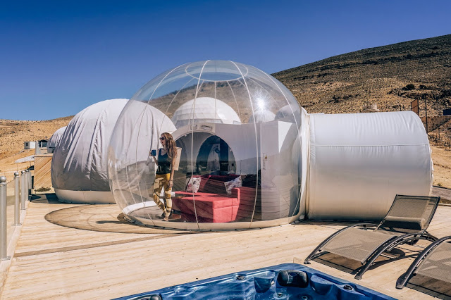 Bubble Luxotel Jordania, Malvina Dunder