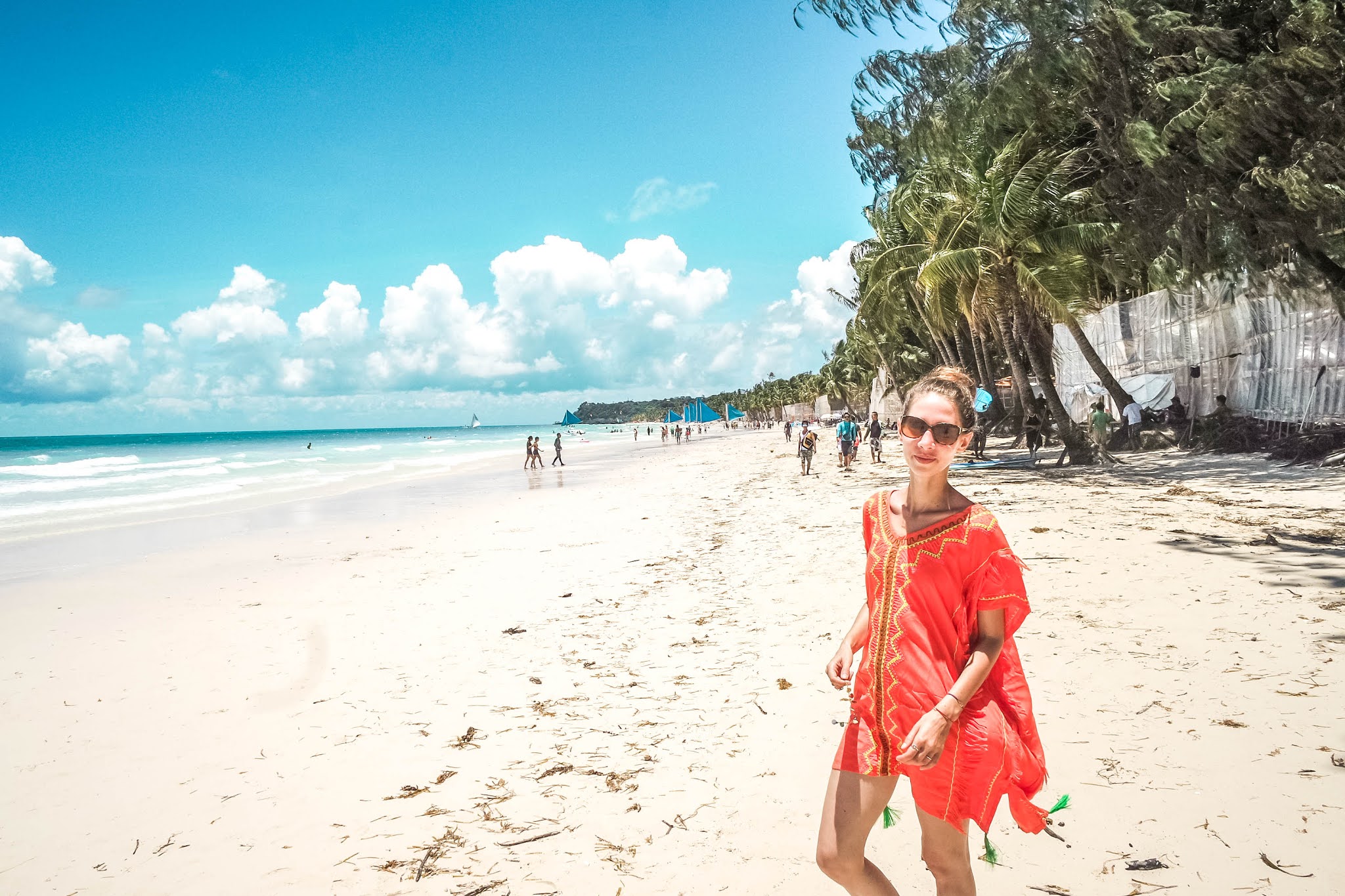 Malvina Dunder blog rozwój osobisty, relacje, podróże Filipiny wyspa Boracay plaża