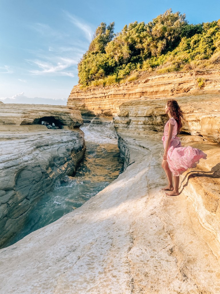 Canal d'amour, Korfu, Corfu, Grecja, grecka wyspa, blog podróże, Malvina Dunder