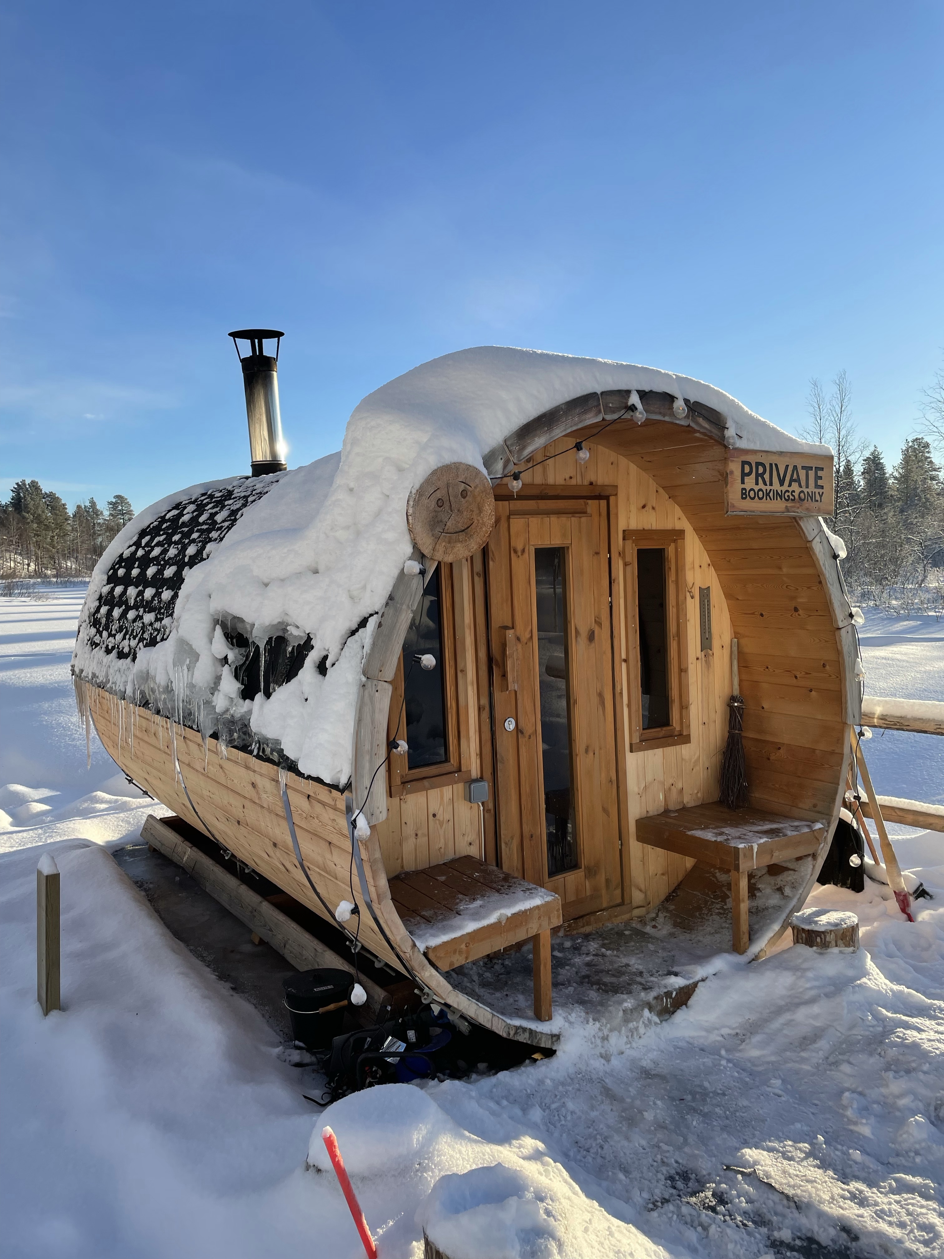 Laponia, sauna fińska, Finlandia, sauny, morsowanie, kąpiel w lodzie, kobieca energia, relacje, rozwój osobisty, Malvina Dunder