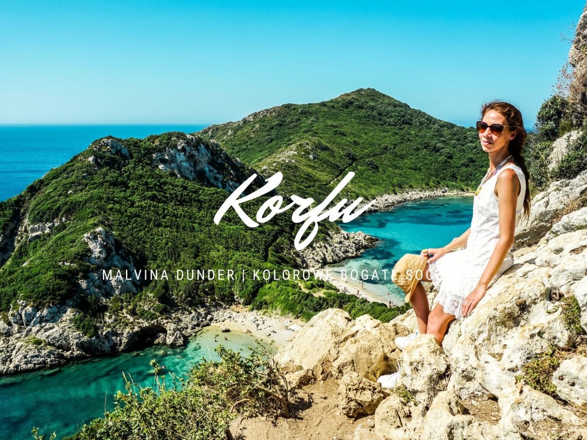 Korfu📍 Niebiańskie plaże, kolorowe motyle, przygody i pyszne greckie (wege)&nbsp;jedzenie…