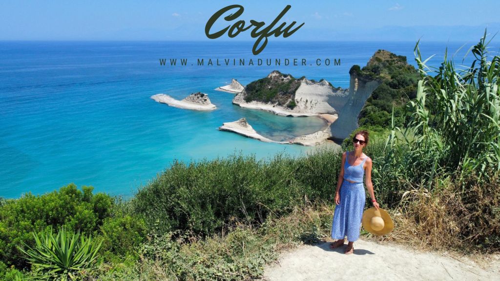 Corfu Grecja, podróże, rozwój osobisty, Malvina Dunder