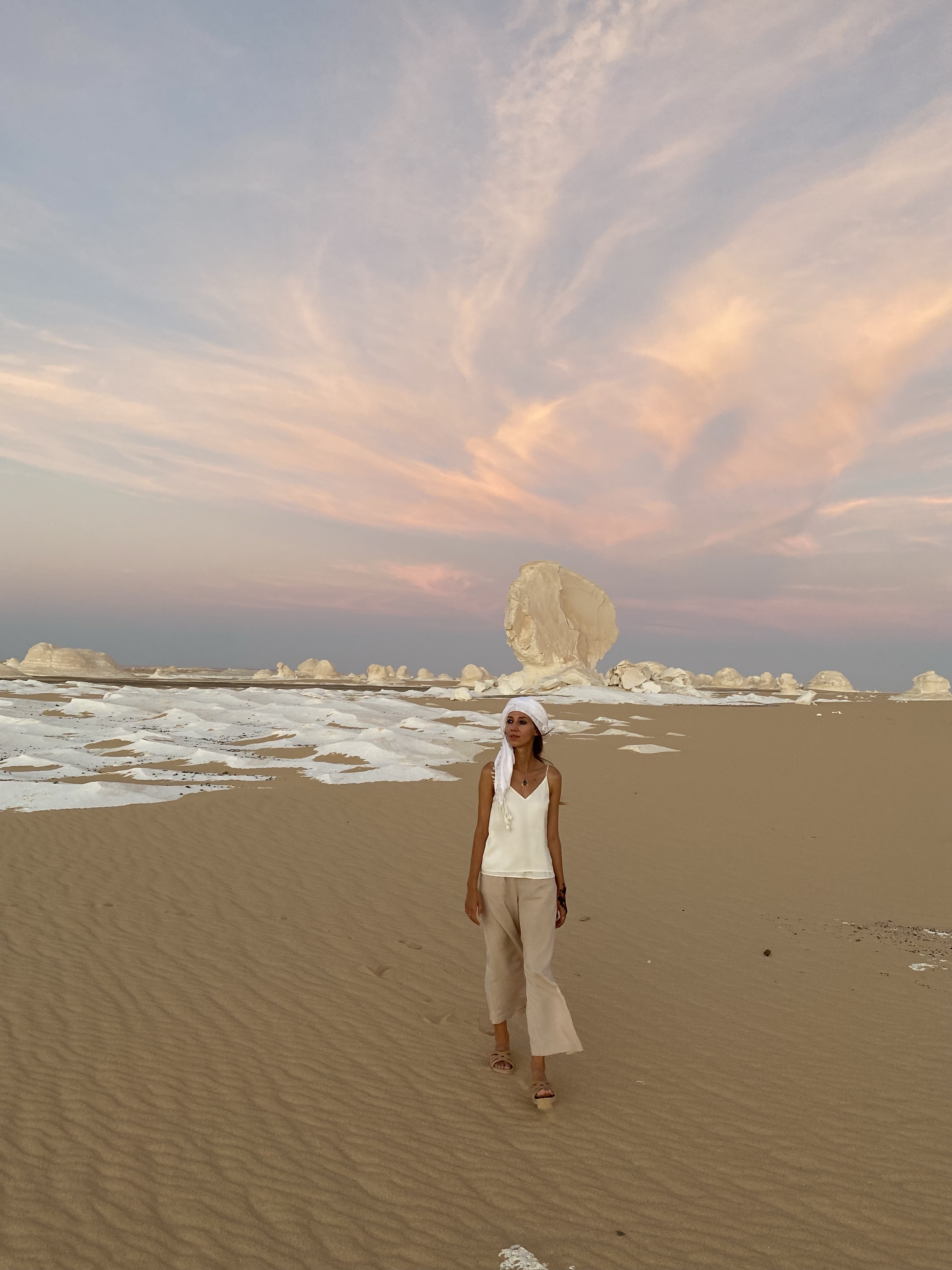 Egipt, Biała pustynia, Malvina Dunder