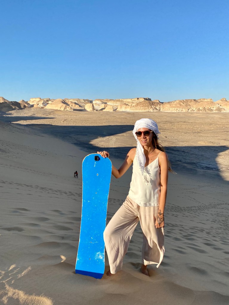 Egipt, biała pustynia, podróż, Malvina Dunder