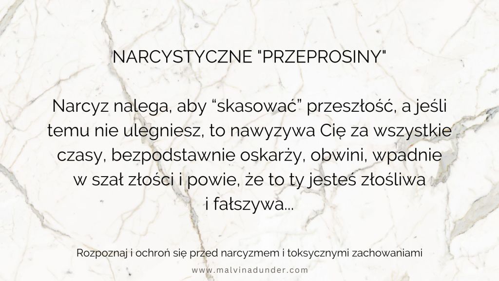„Przeprosiny” narcyza – dlaczego to często kolejna&nbsp;manipulacja
