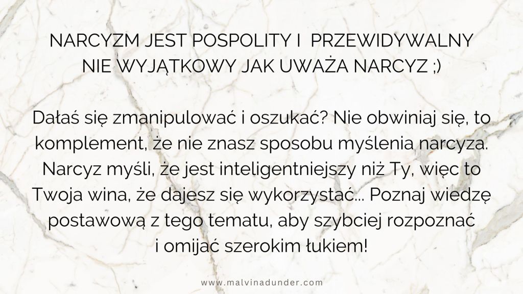 Narcyz nie jest wyjątkowy – jest pospolity i&nbsp;przewidywalny