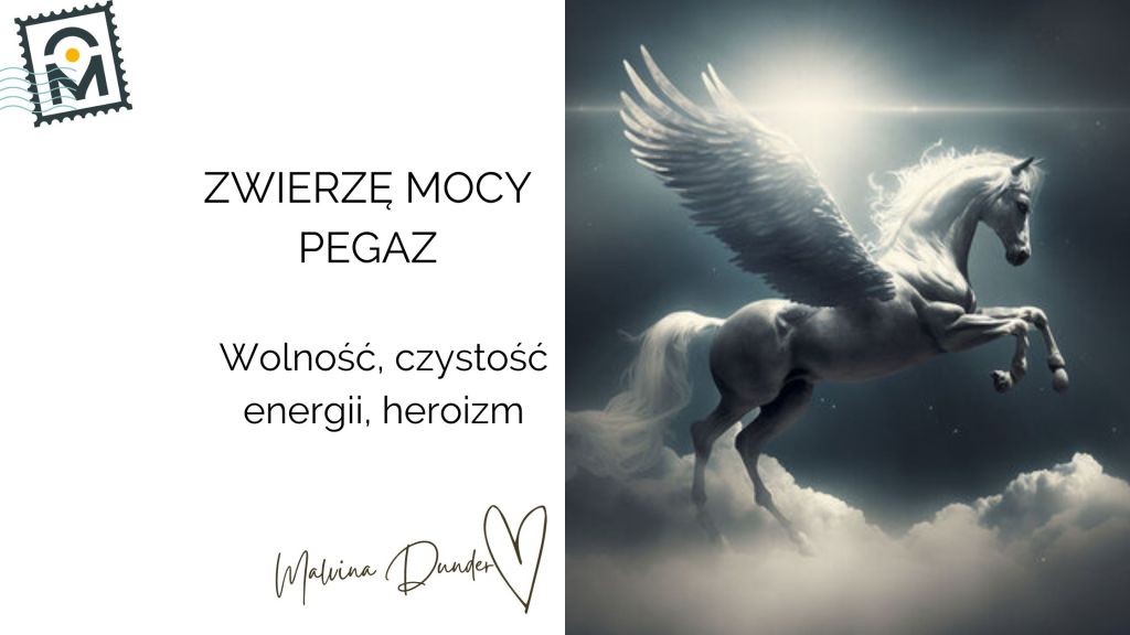 Zwierzę Mocy Pegaz znaczenie – duchowy przewodnik, symbol wolności,&nbsp;mocy