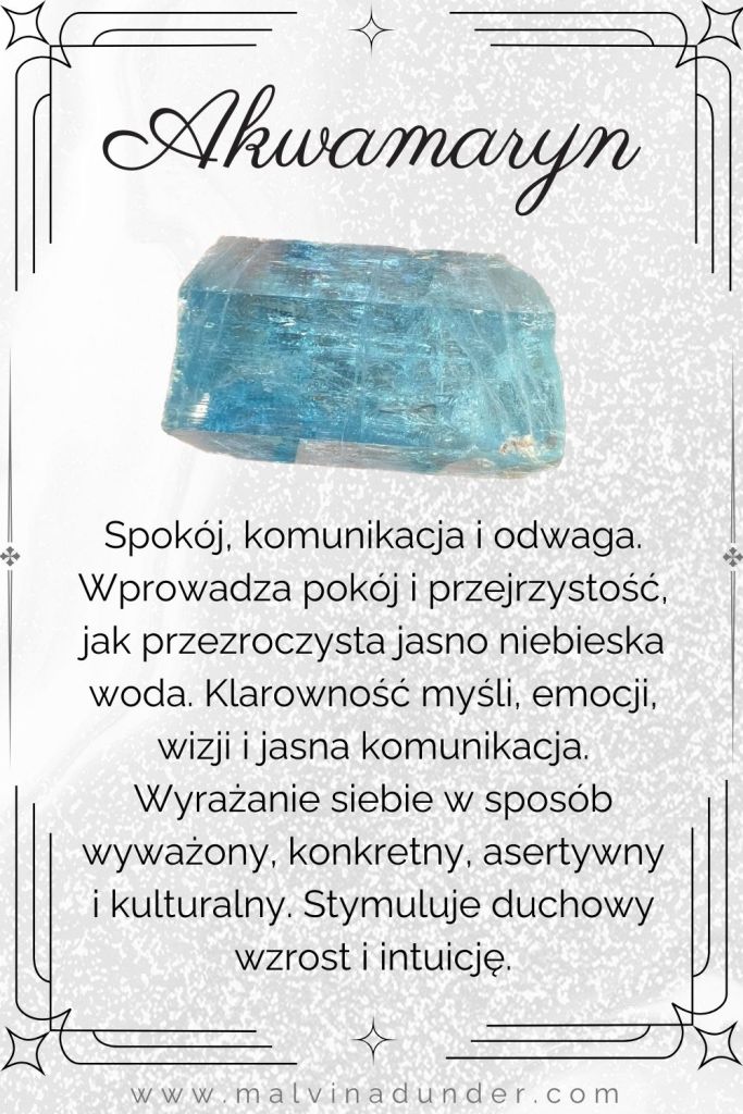 akwamaryn, kamień właściwości, znaczenie