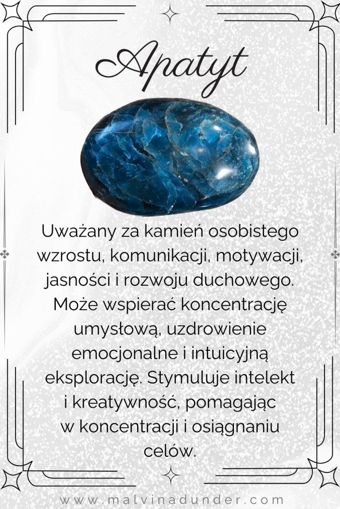 apatyt, kamień właściwości, znaczenie