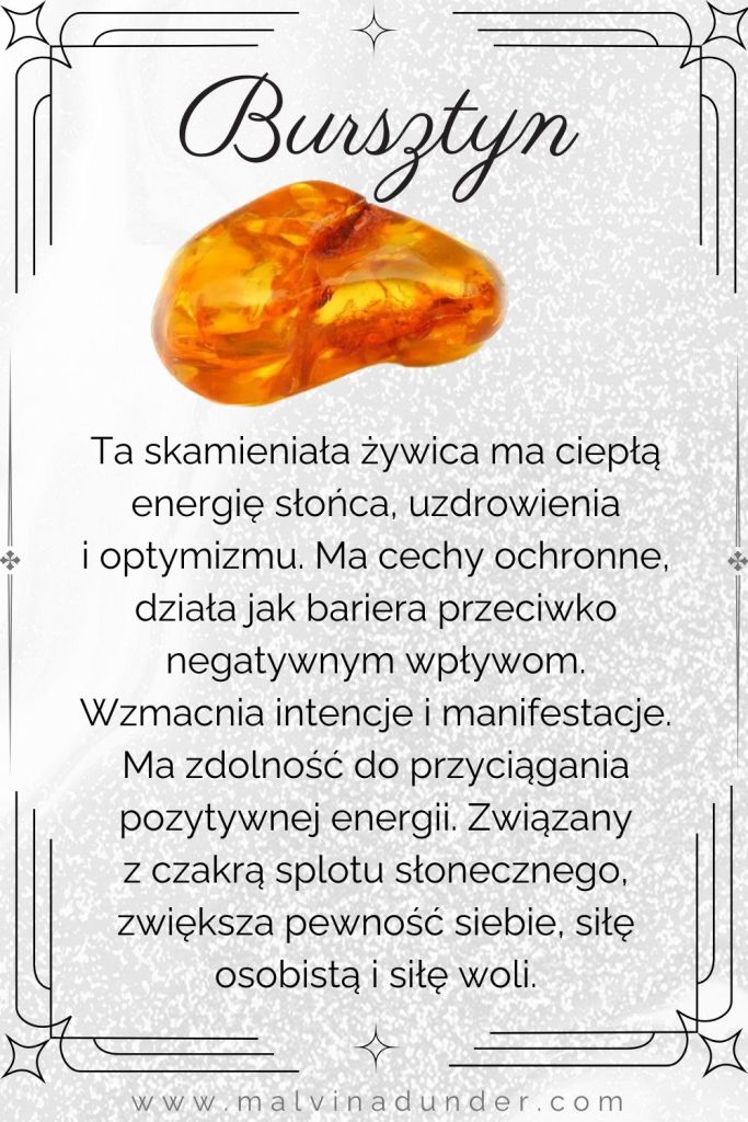 Bursztyn, kamień właściwości, znaczenie