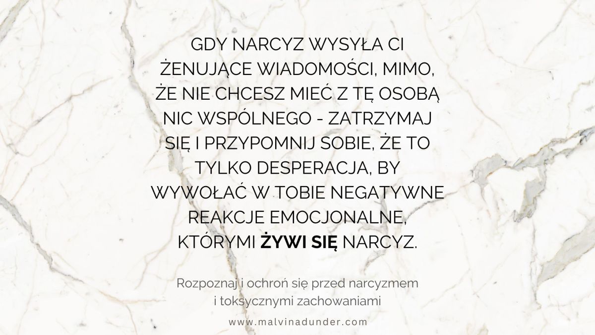 Gdy narcyz wysyła napastliwe wiadomości – nie reaguj, chroń&nbsp;siebie