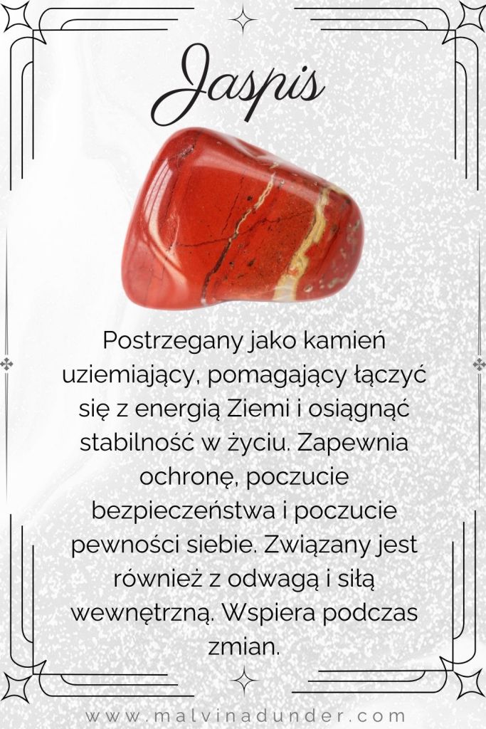 Jaspis, kamień właściwości, znaczenie