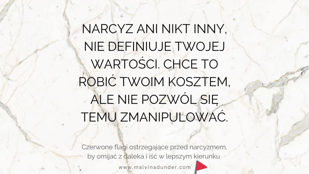 Narcyz NIE definiuje Twojej wartości – nie daj się&nbsp;zmanipulować