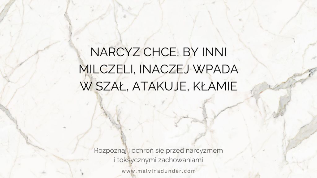 Narcyz boi się prawdy – dlaczego atakuje, gdy przerywasz&nbsp;milczenie