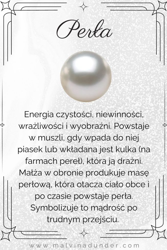 perła, kamień właściwości, znaczenie