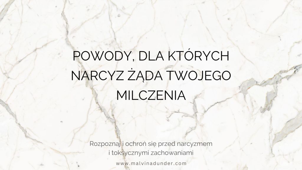 Narcyz chce, żebyś milczała. O lojalności, która&nbsp;niszczy