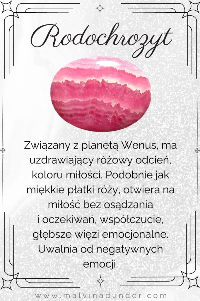 rodochrozyt, kamień właściwości, znaczenie