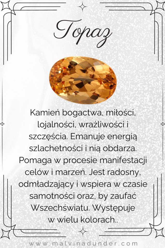 topaz, kamień właściwości, znaczenie