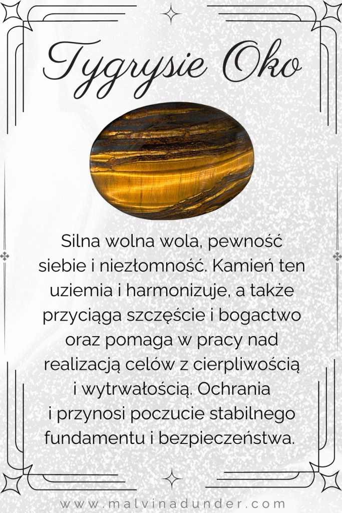 tygrysie oko, kamień właściwości, znaczenie