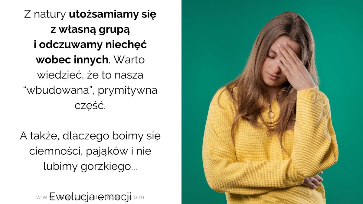 Ewolucja emocji – dlaczego boimy się, zazdrościmy i dzielimy na&nbsp;grupy