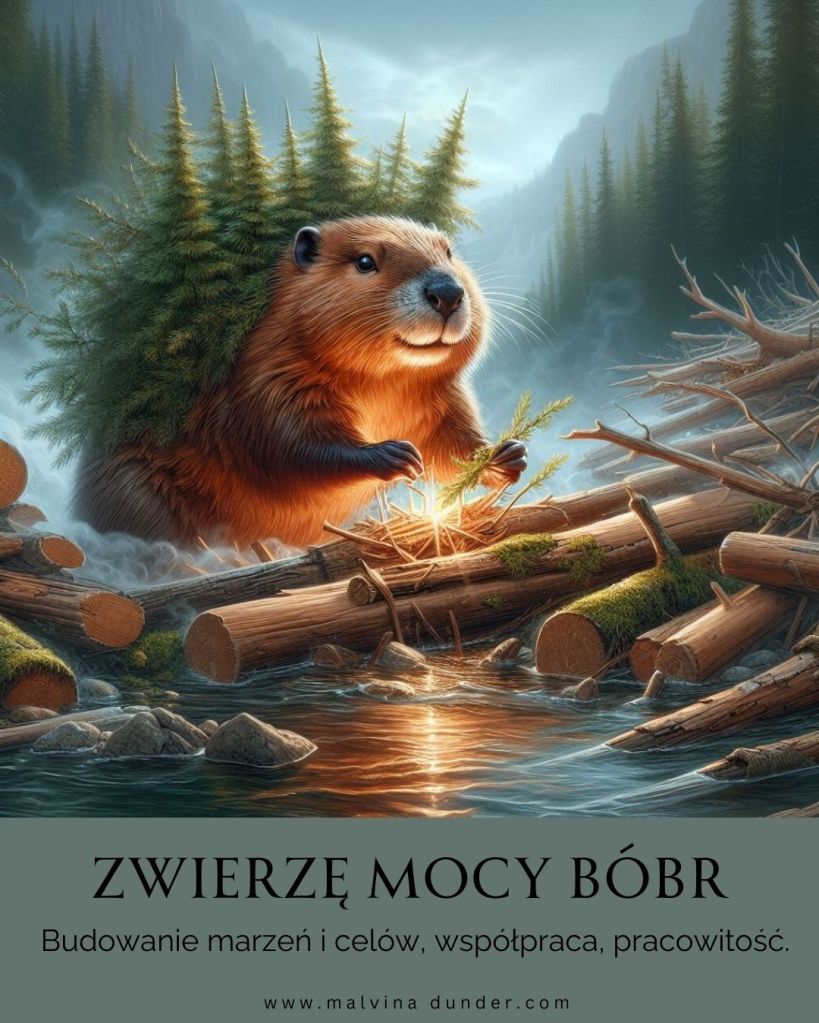 Bóbr Zwierzę Mocy