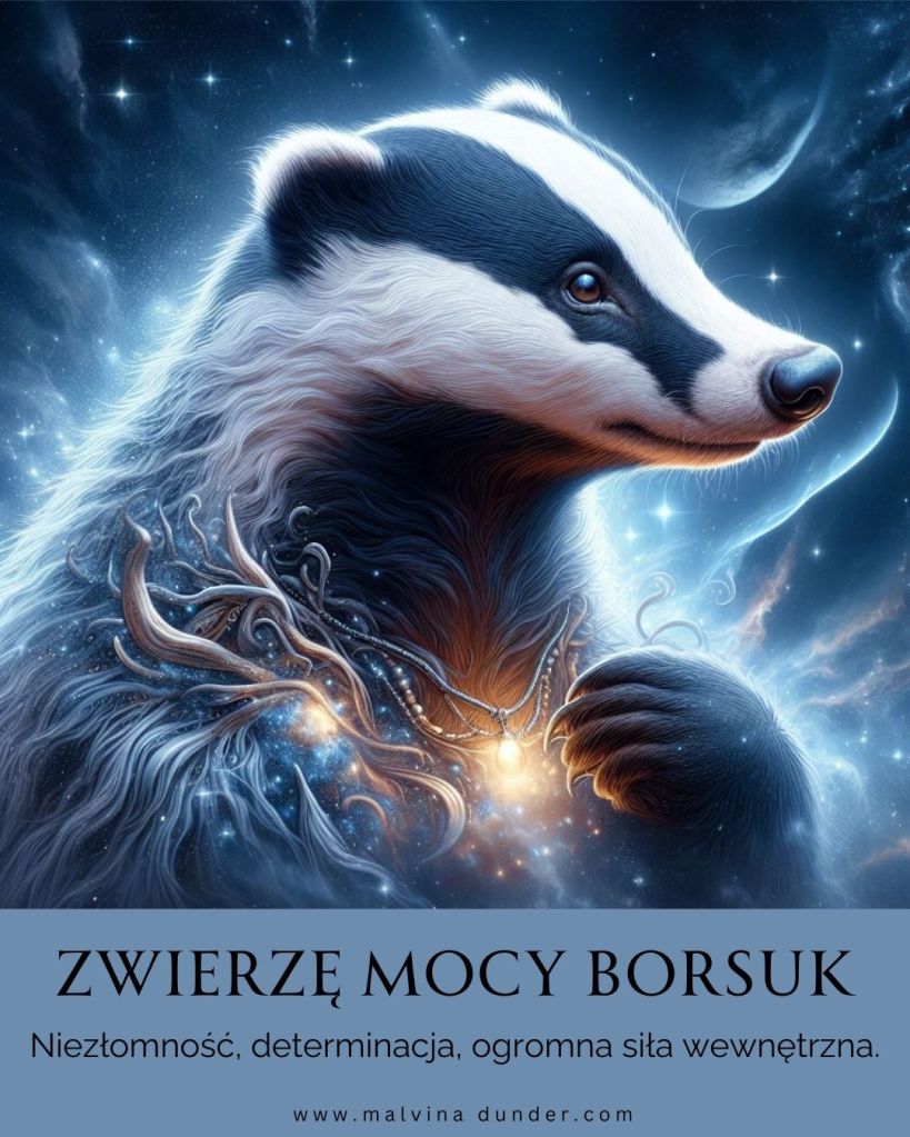 Borsuk Zwierzę Mocy