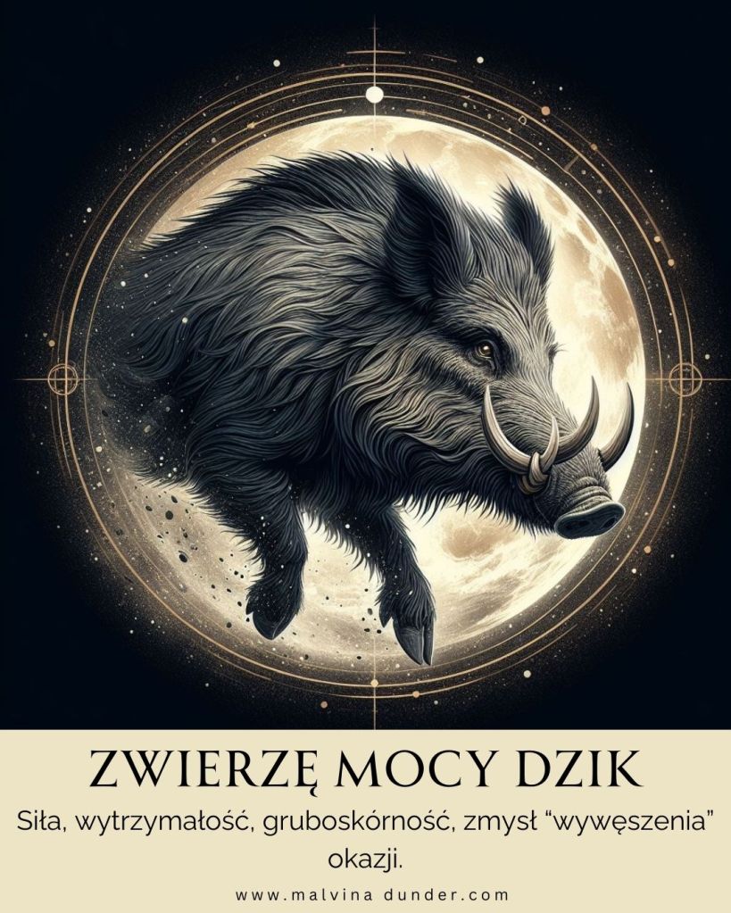 Dzik Zwierzę Mocy