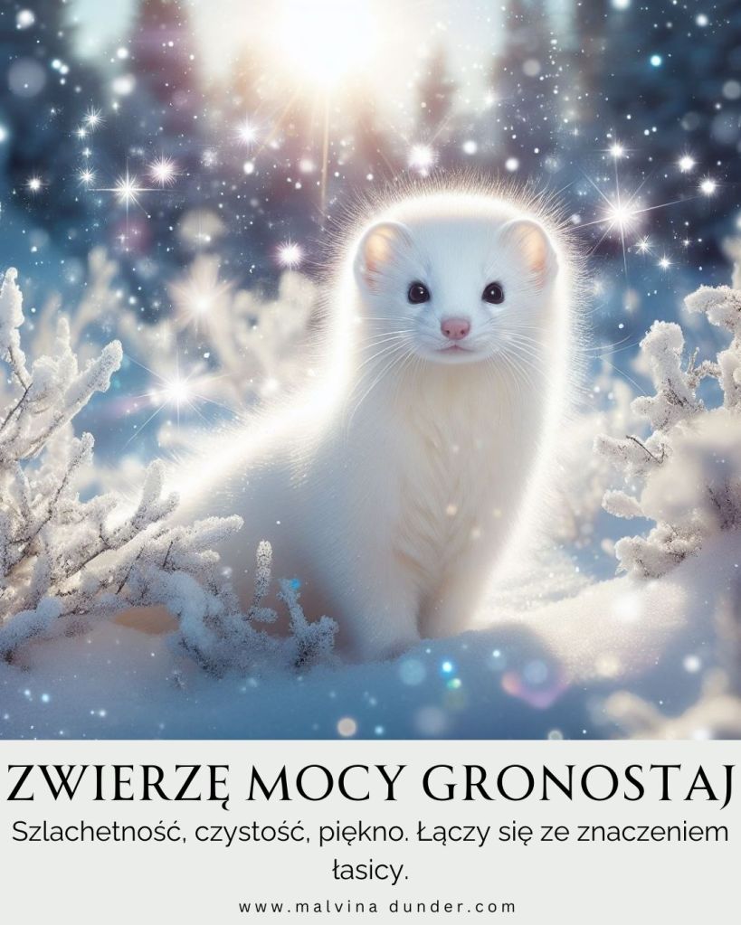 Gronostaj Zwierzę Mocy