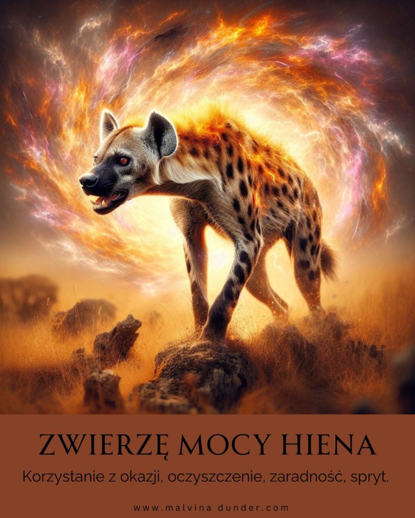 Hiena Zwierzę Mocy