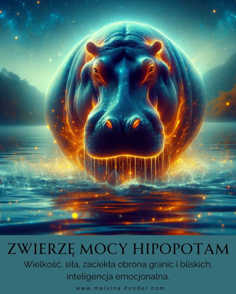 Hipopotam Zwierzę Mocy